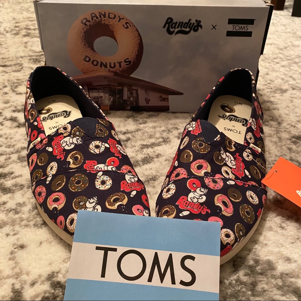 TOMS Randy's Donut Navy Alpargata